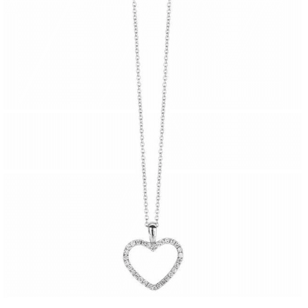 Schaap en Citroen Diamonds collier witgoud met diamant - #2