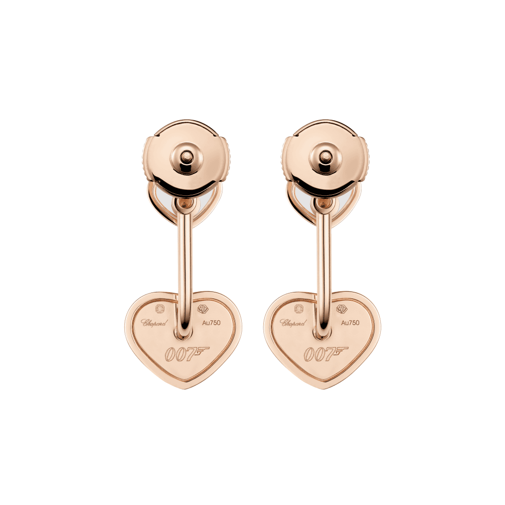 Chopard Happy Diamonds Happy Hearts oorsieraad roodgoud met diamant - 83A007-5021 - #3