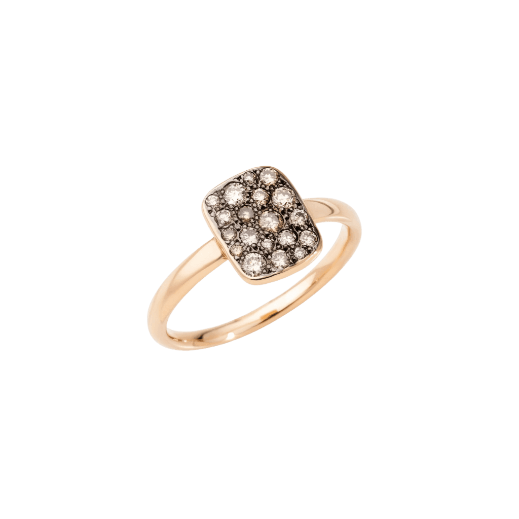 Pomellato Sabbia ring roodgoud met diamant - PAB9032 O7000 DBR00 - #1