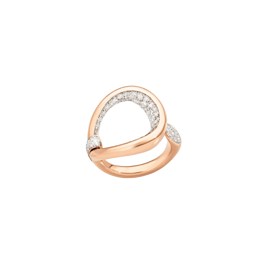 Pomellato Fantina ring roodgoud met diamant - PAC0090 O7WHR DB000 - #4