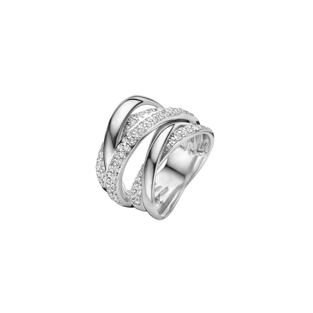 Schaap en Citroen Diamonds ring witgoud met diamant - #1