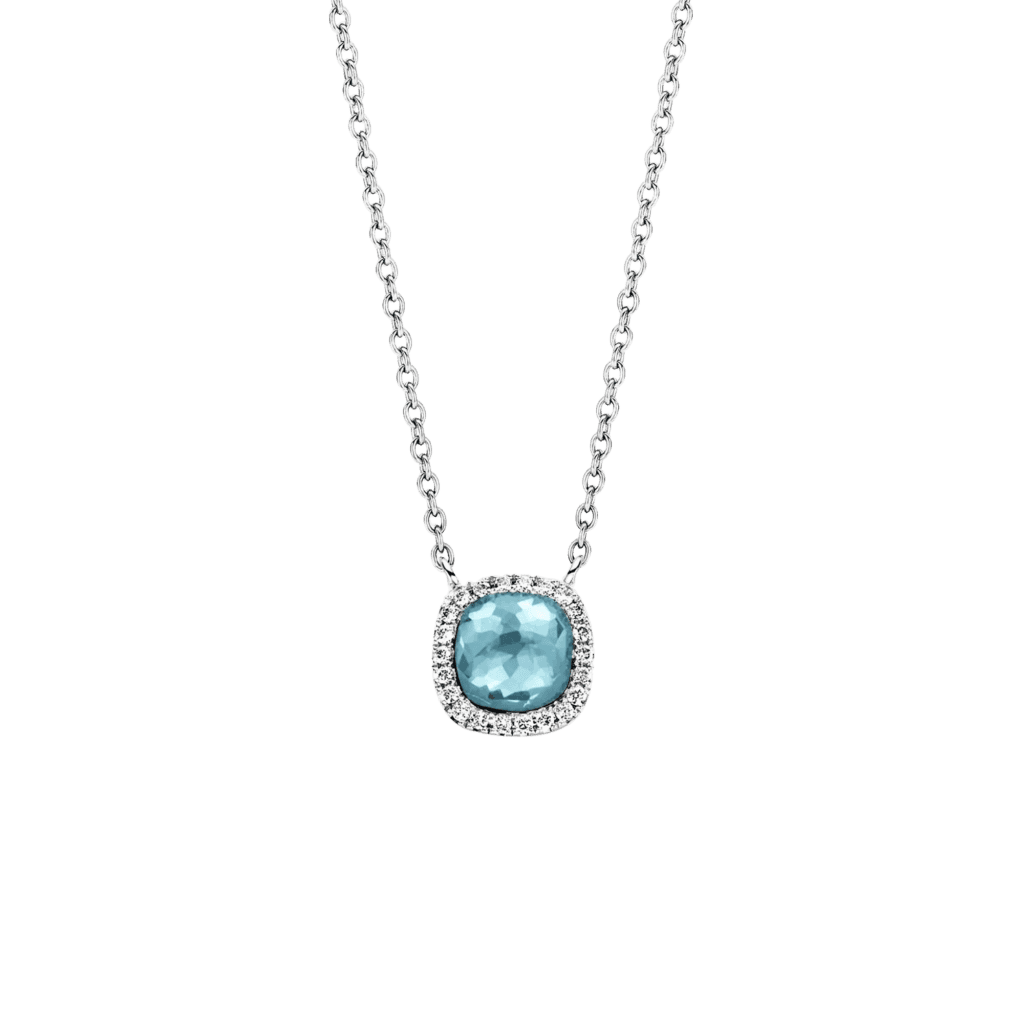 Tirisi Jewelry Milano Sweeties collier witgoud met diamant - TP9152APW - #1