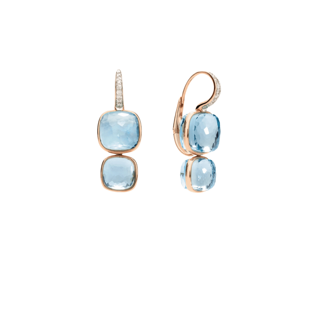 Pomellato Nudo oorsieraad roodgoud met diamant - POC2025 O7WHR DB0OY - #1