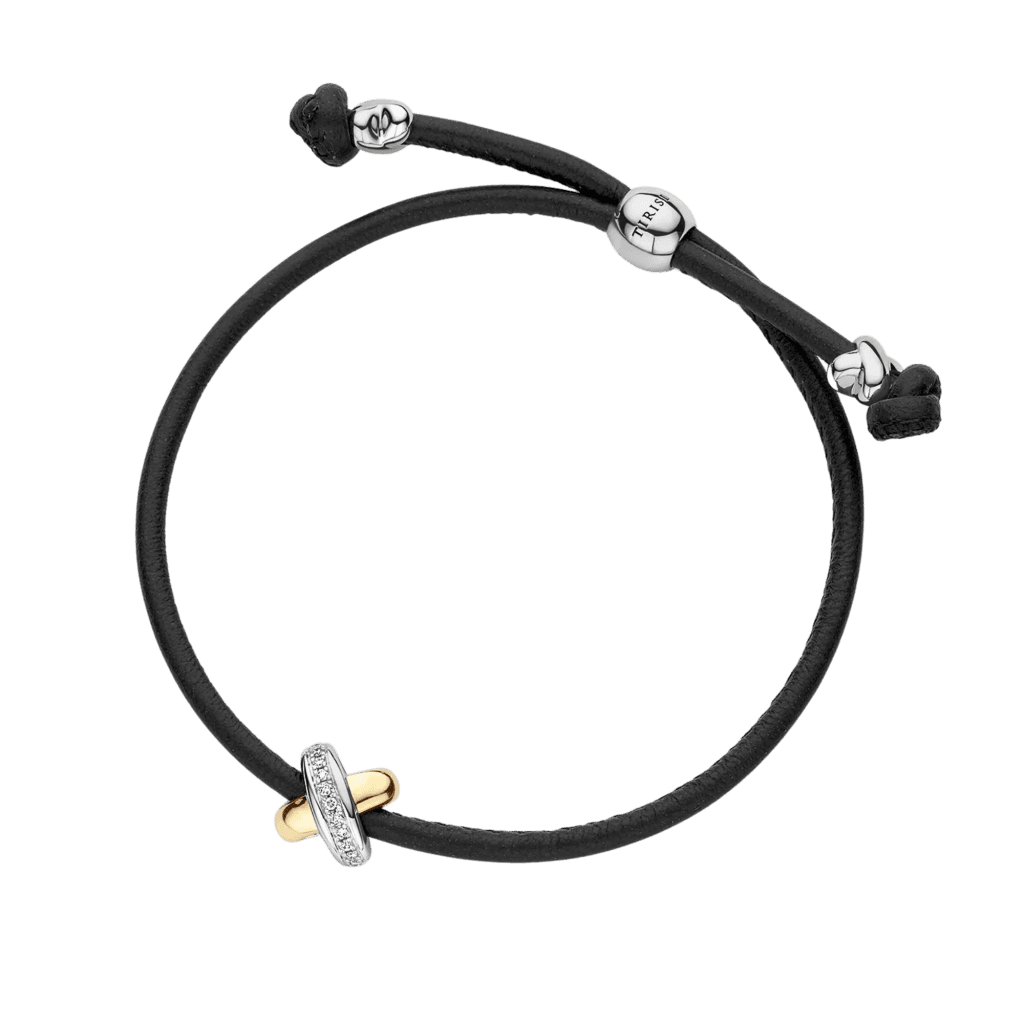 Tirisi Moda Kisses armband geelgoud met diamant - TM2133BL(2T) - #2