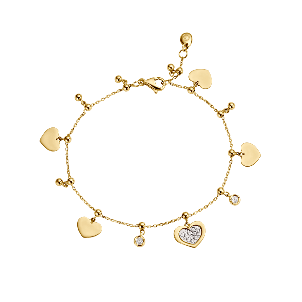Schaap en Citroen Diamonds armband geelgoud met diamant - #3