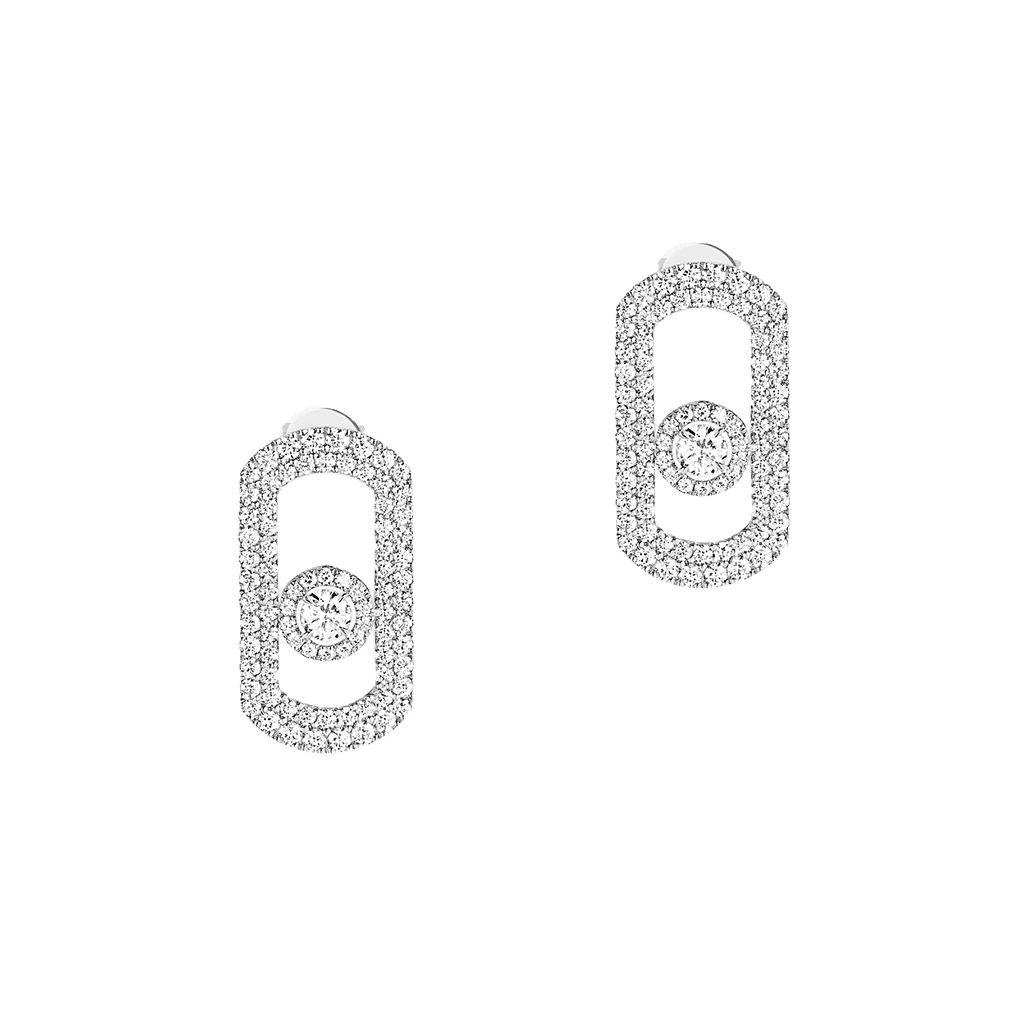 Messika So Move oorsieraad witgoud met diamant - 12931-WG - #1