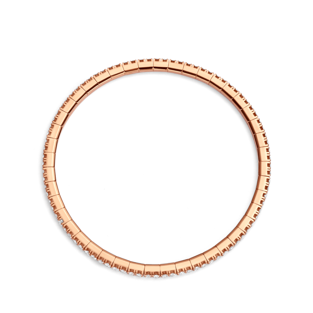 Schaap en Citroen Diamonds armband roodgoud - #3