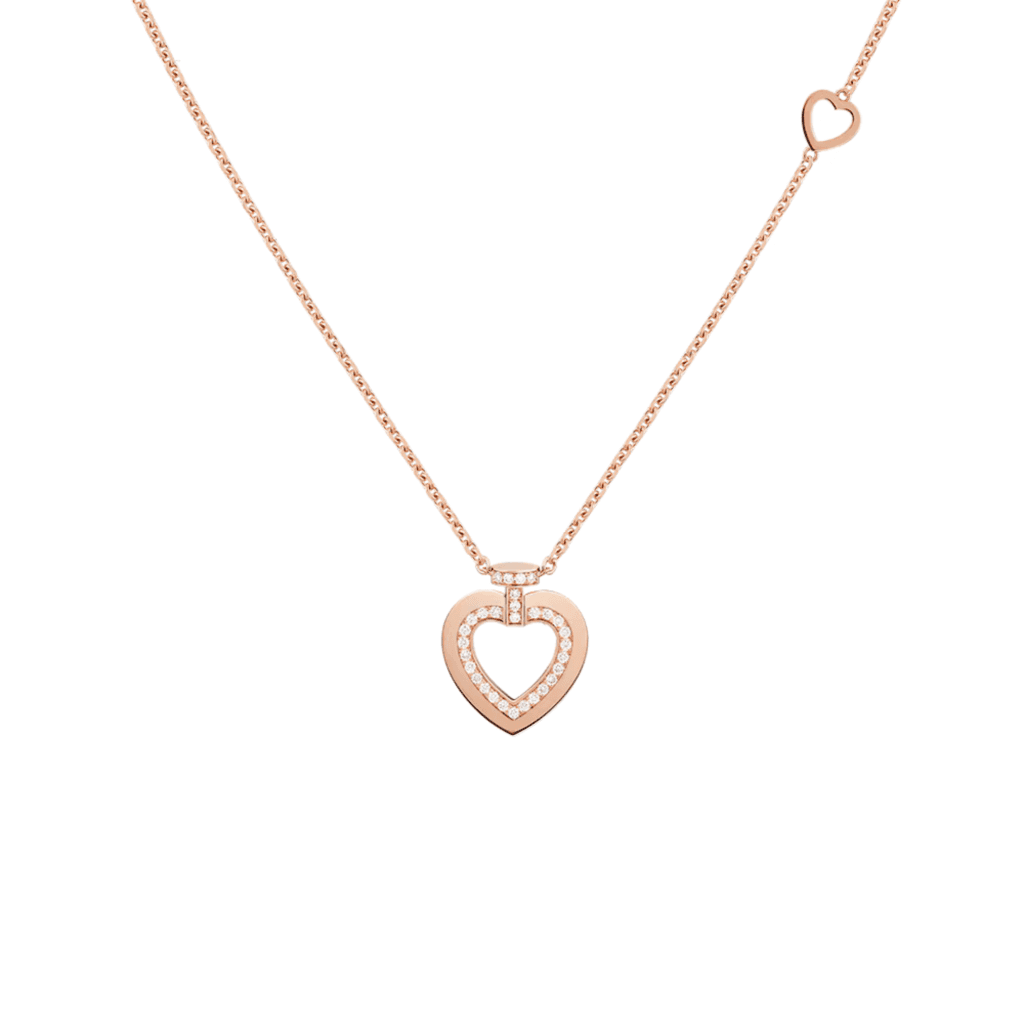 Fred Pretty Woman collier roodgoud met diamant - 7B0257-000 - #1