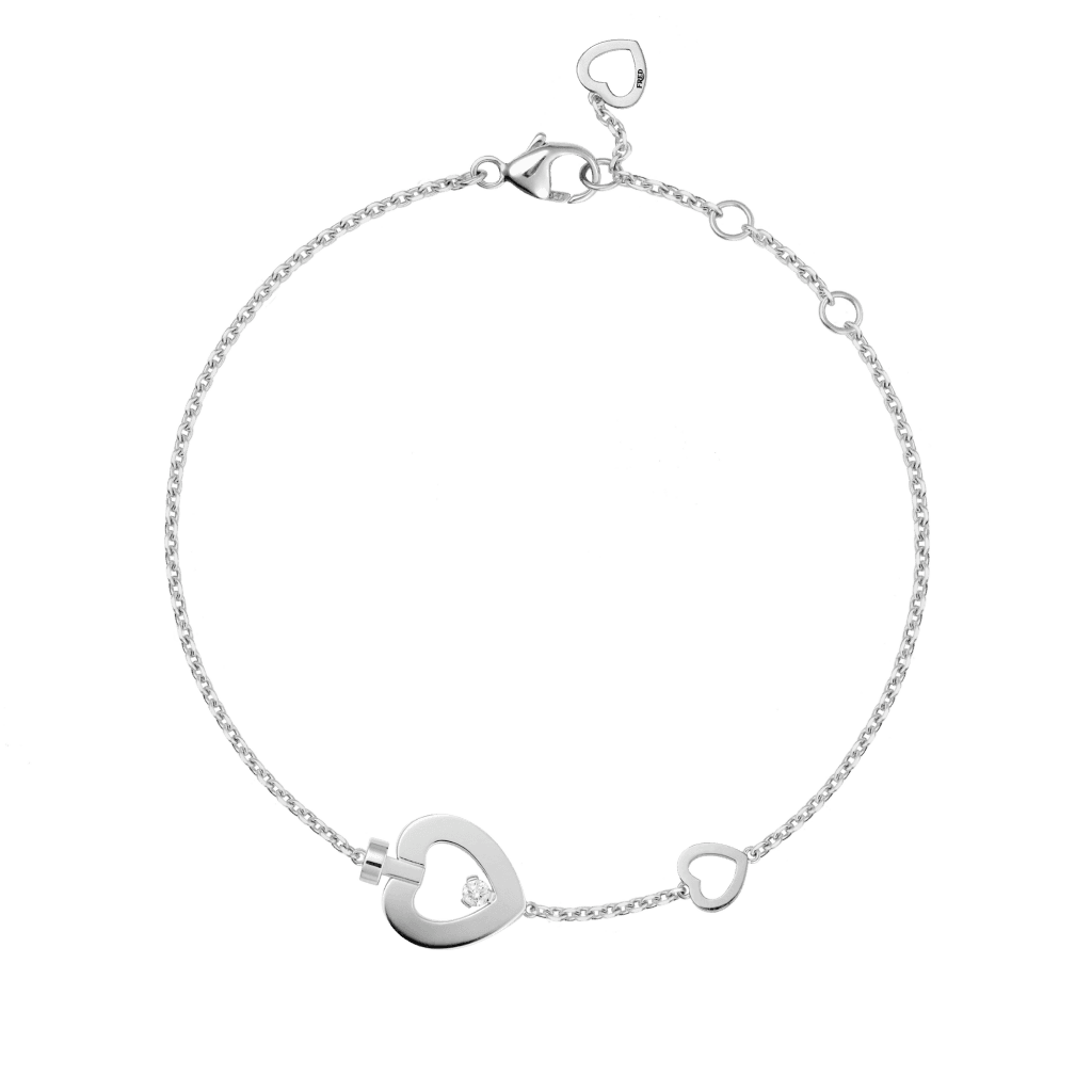 Fred Pretty Woman armband witgoud met diamant - 6B1091-000 - #1