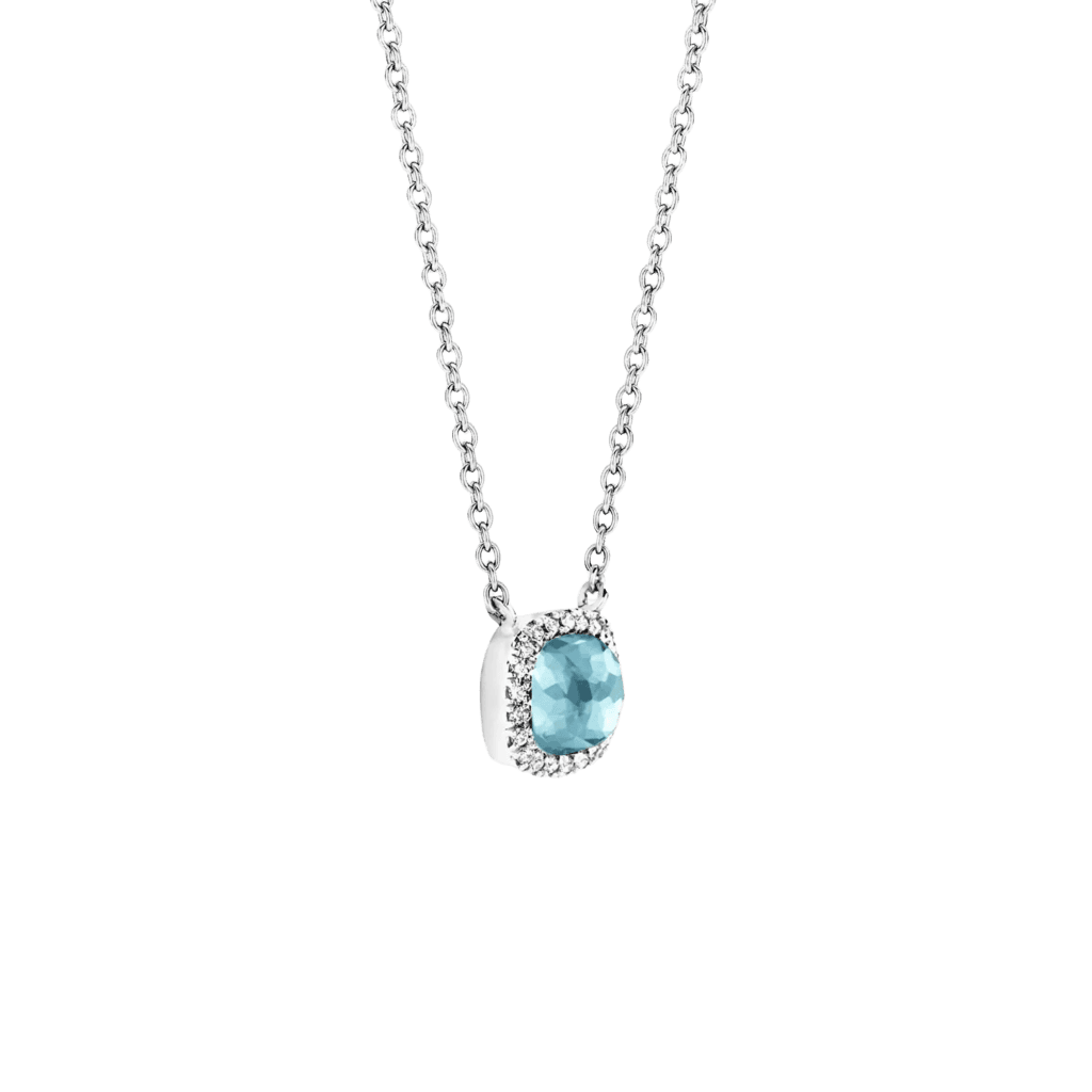 Tirisi Jewelry Milano Sweeties collier witgoud met diamant - TP9152APW - #2