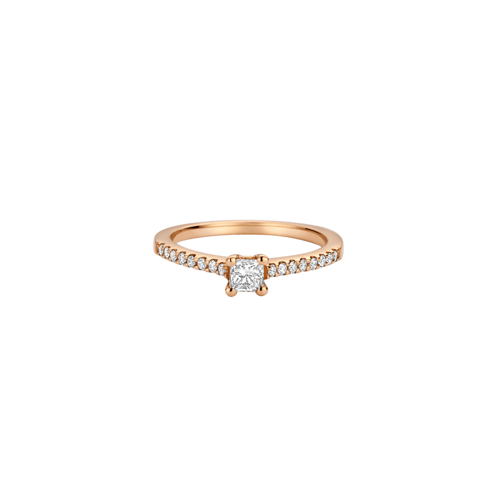 Schaap en Citroen Diamonds ring roodgoud met diamant - #3