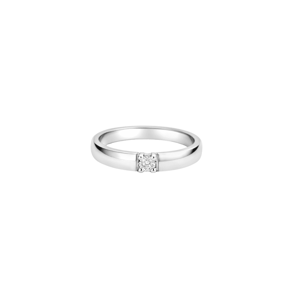 Schaap en Citroen Diamonds ring witgoud met diamant - #2