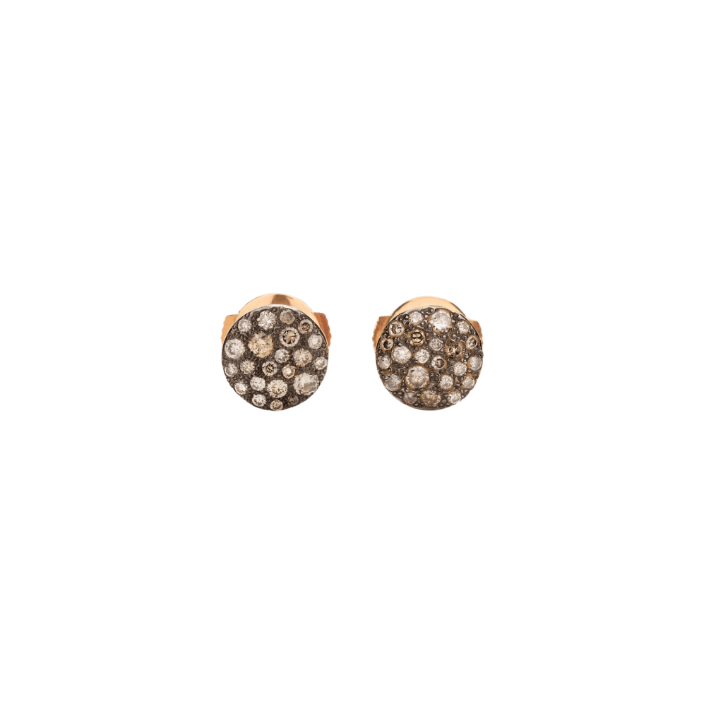 Pomellato Sabbia oorsieraad roodgoud met diamant - POB2042 O7000 DBR00 - #1