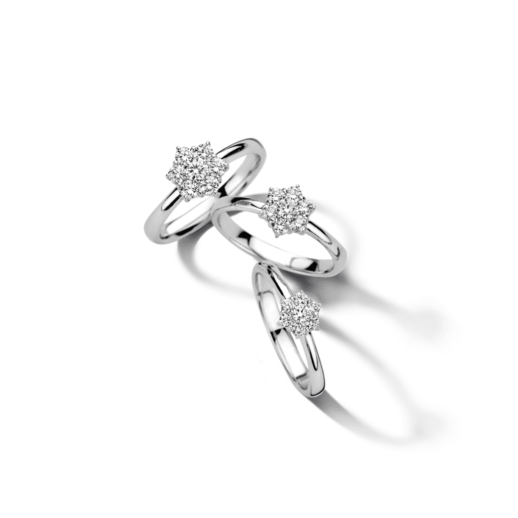 Schaap en Citroen Diamonds ring witgoud met diamant - #3