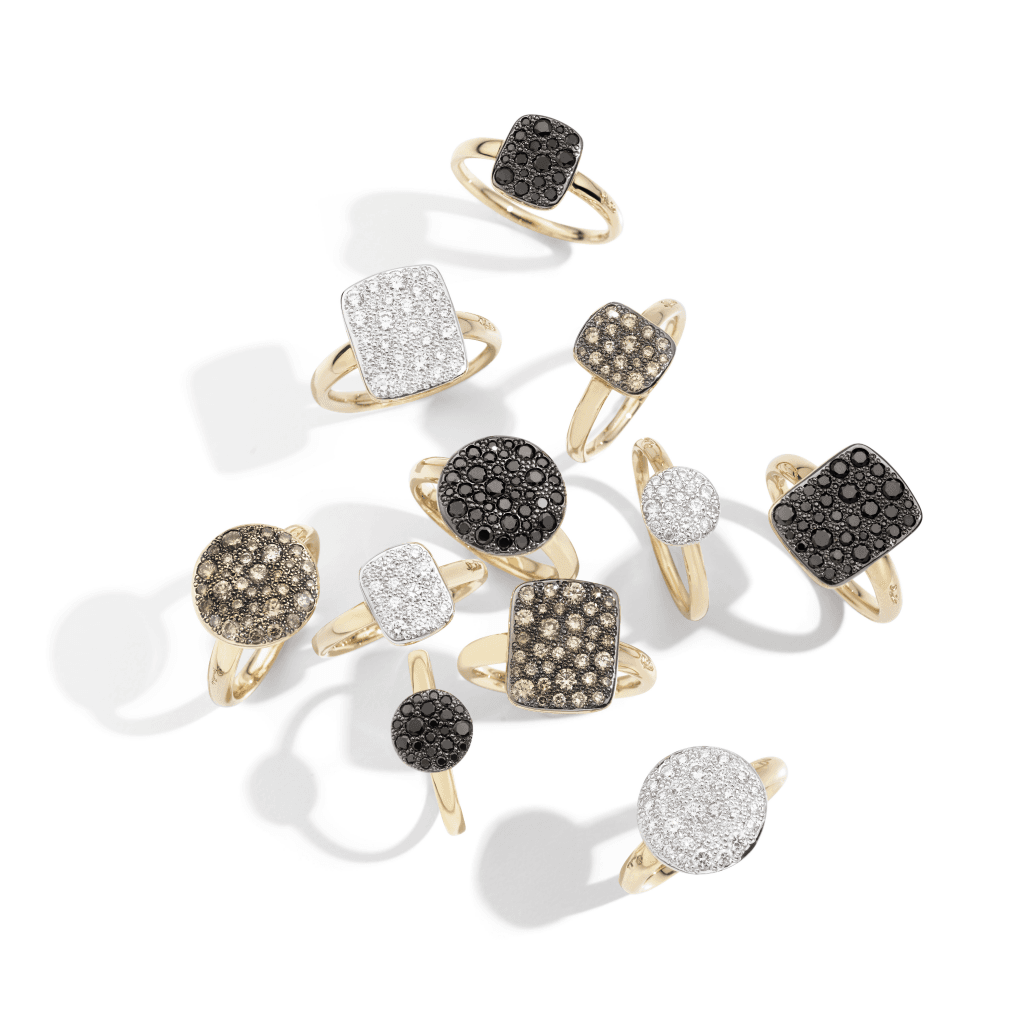 Pomellato Sabbia ring roodgoud met diamant - PAB4070 O7000 DBK00 - #6