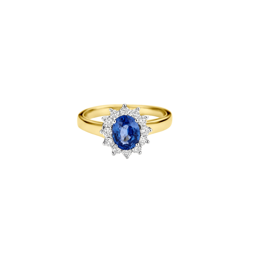 Schaap en Citroen Colours ring geelgoud met diamant - #2