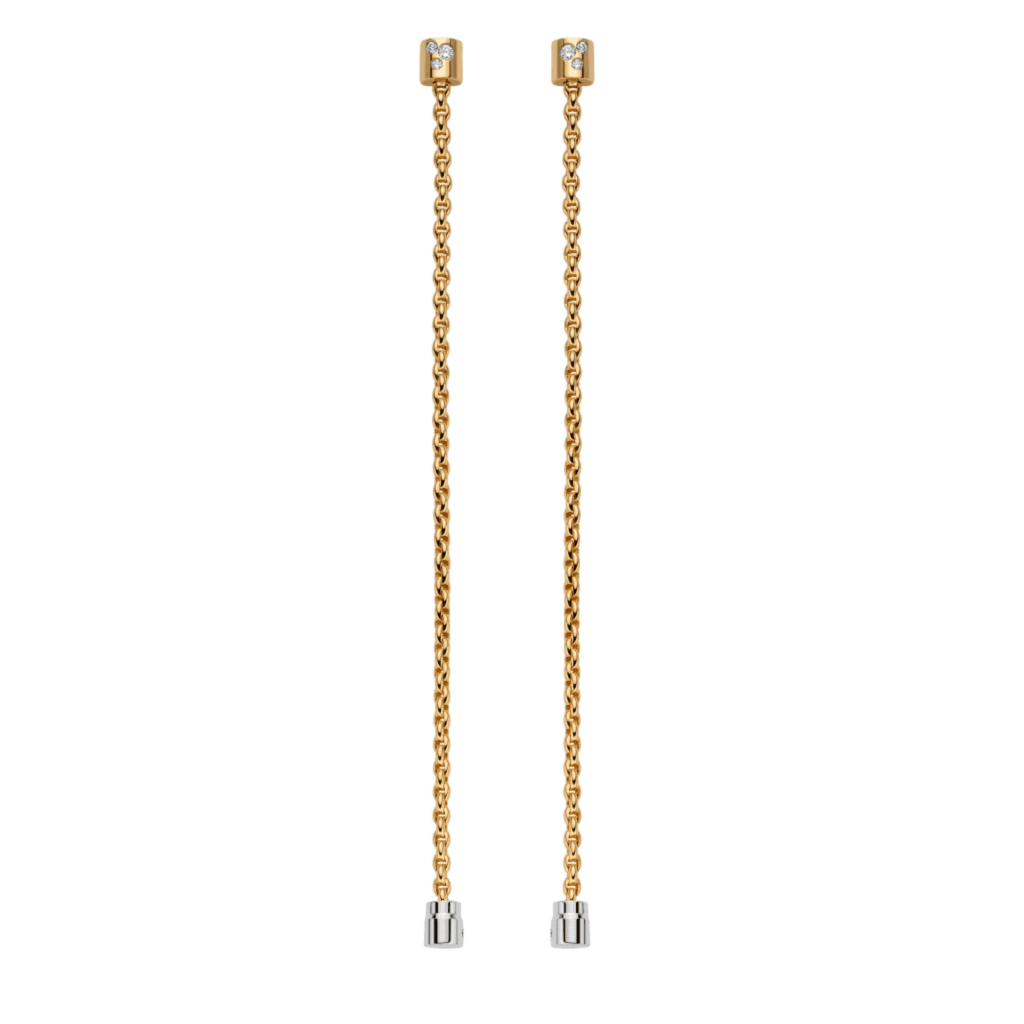 FOPE Aria oorsieraad geelgoud met diamant - 89203OX_BB_G_XGX_000 - #2