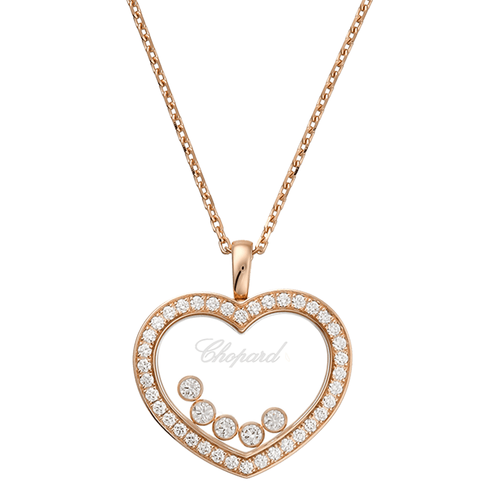 Chopard Happy Diamonds Icons Heart collier roodgoud met diamant - 79A039-5201 - #3