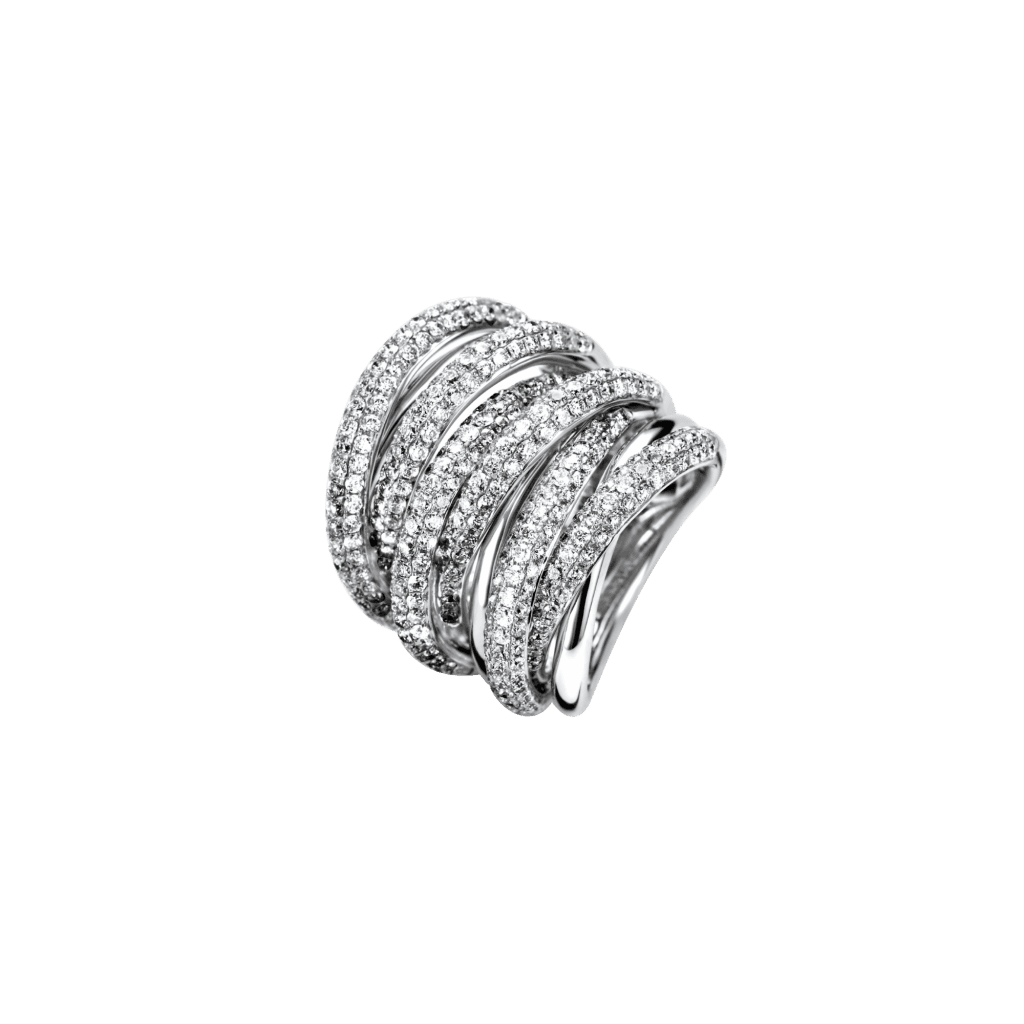 Schaap en Citroen Diamonds ring witgoud met diamant - #1
