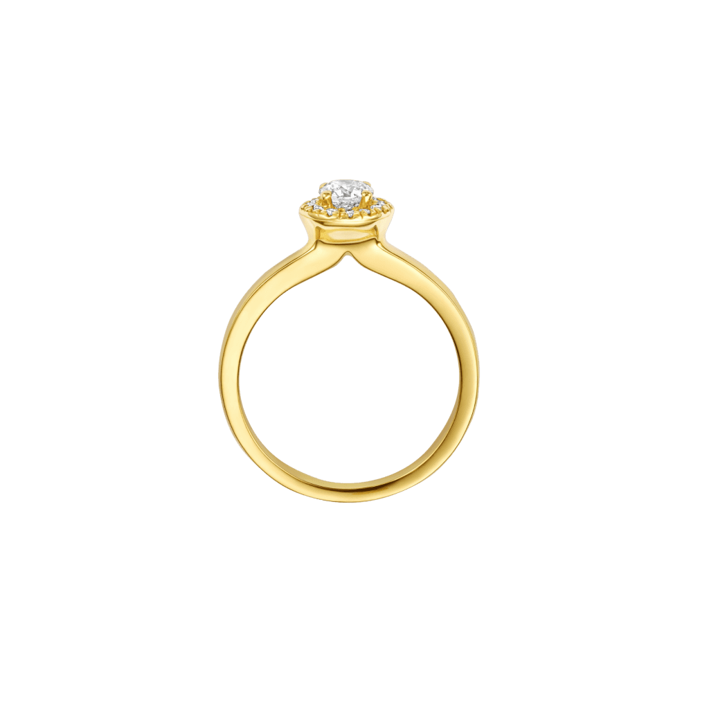 Schaap en Citroen Diamonds ring geelgoud met diamant - #2