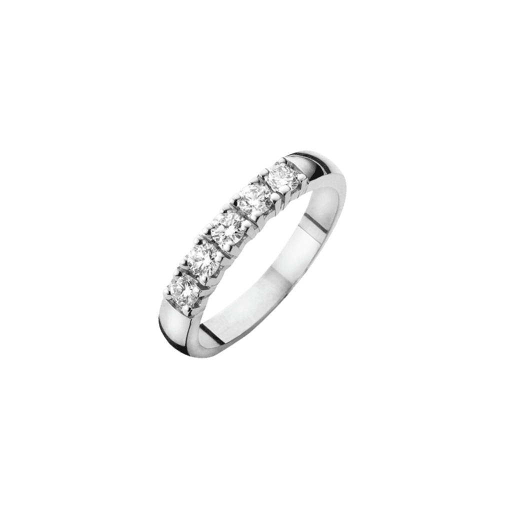Schaap en Citroen Diamonds ring witgoud met diamant - #1