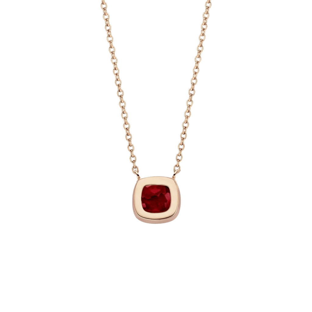 Tirisi Jewelry Milano Sweeties collier roodgoud met diamant - TP9152RUP - #4