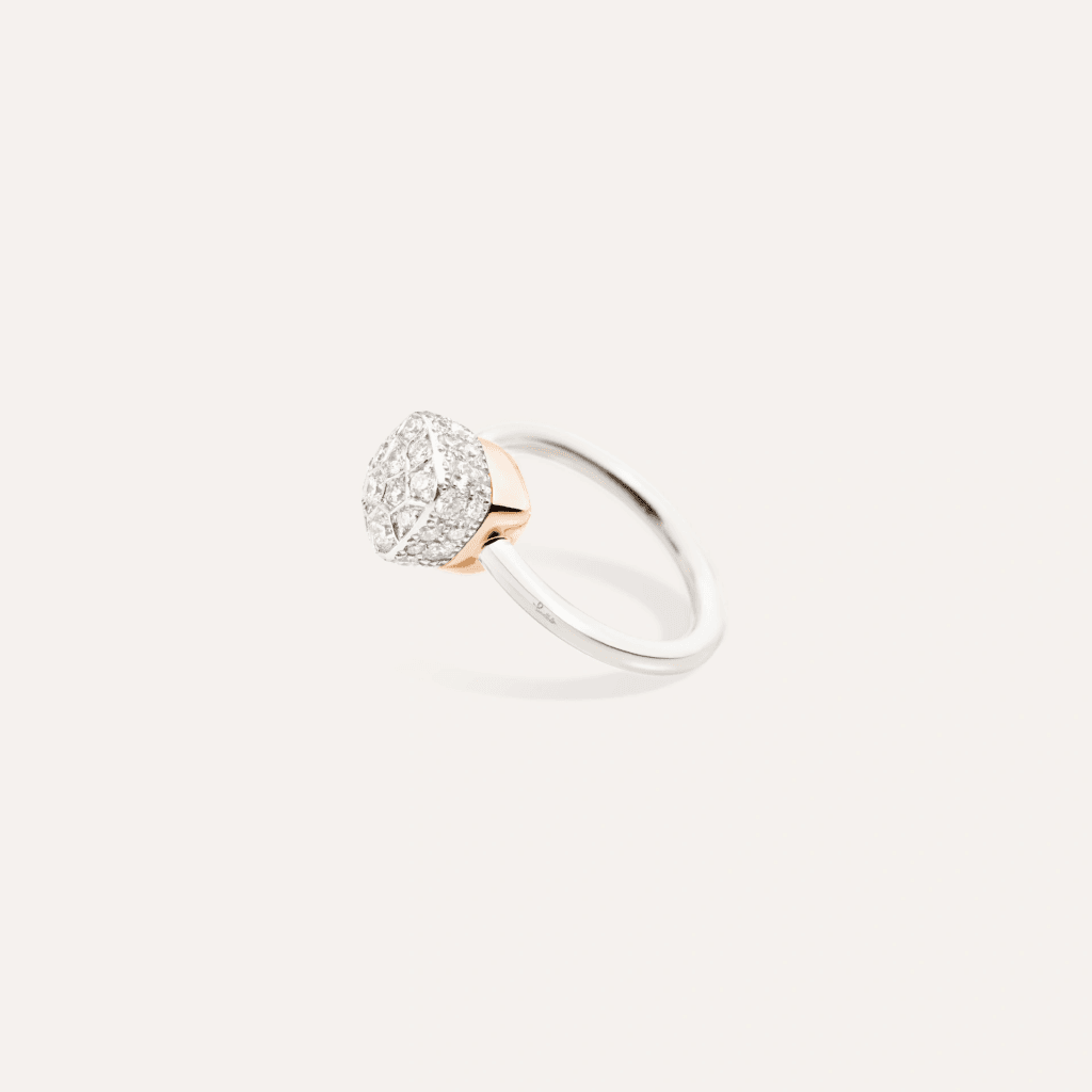 Pomellato Nudo Solitaire ring roodgoud met diamant - PAB5010 O6000 DB000 - #3
