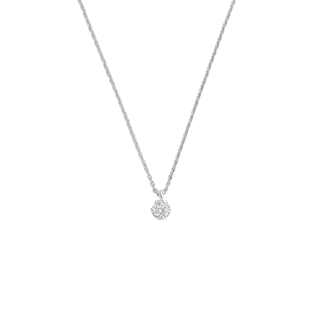 Schaap en Citroen Diamonds SC 125 Collection collier platina met diamant - #1