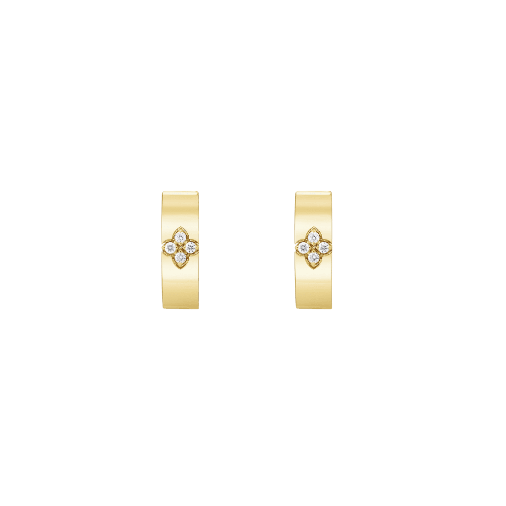 Roberto Coin Love in Verona oorsieraad geelgoud met diamant - ADR888EA2013 - #1