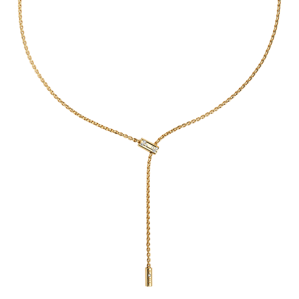 FOPE Aria collier geelgoud met diamant - 89003FX_BB_G_GGX_041 - #1