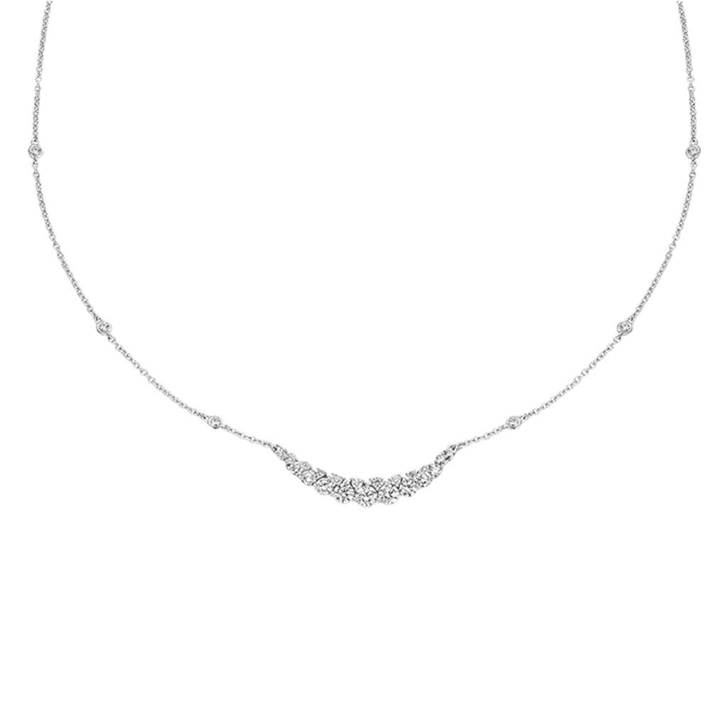 Schaap en Citroen Diamonds collier witgoud met diamant - #2