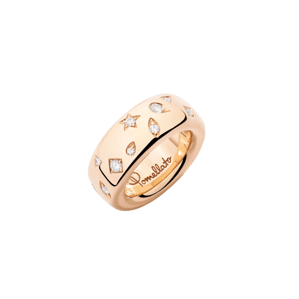 Pomellato Iconica ring roodgoud met diamant - PA91060 O7000 DB000 - #1