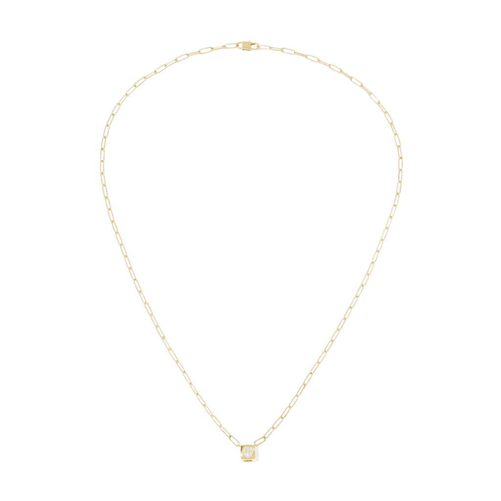dinh van Le Cube Diamant collier geelgoud met diamant - 608211 - #2