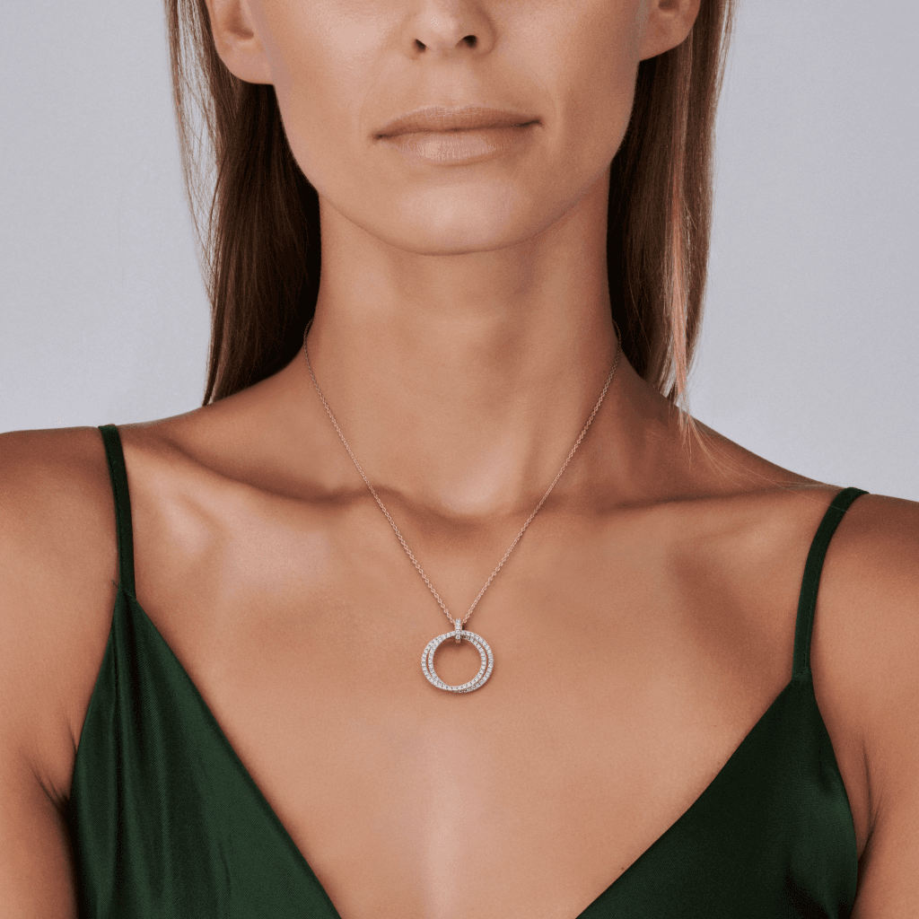 Schaap en Citroen Diamonds hanger witgoud met diamant - #2