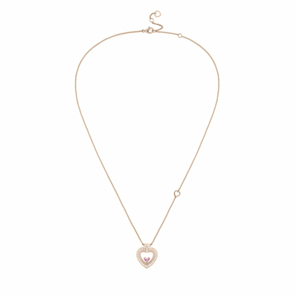 Fred Pretty Woman collier roodgoud met diamant - 7B0301-000 - #3