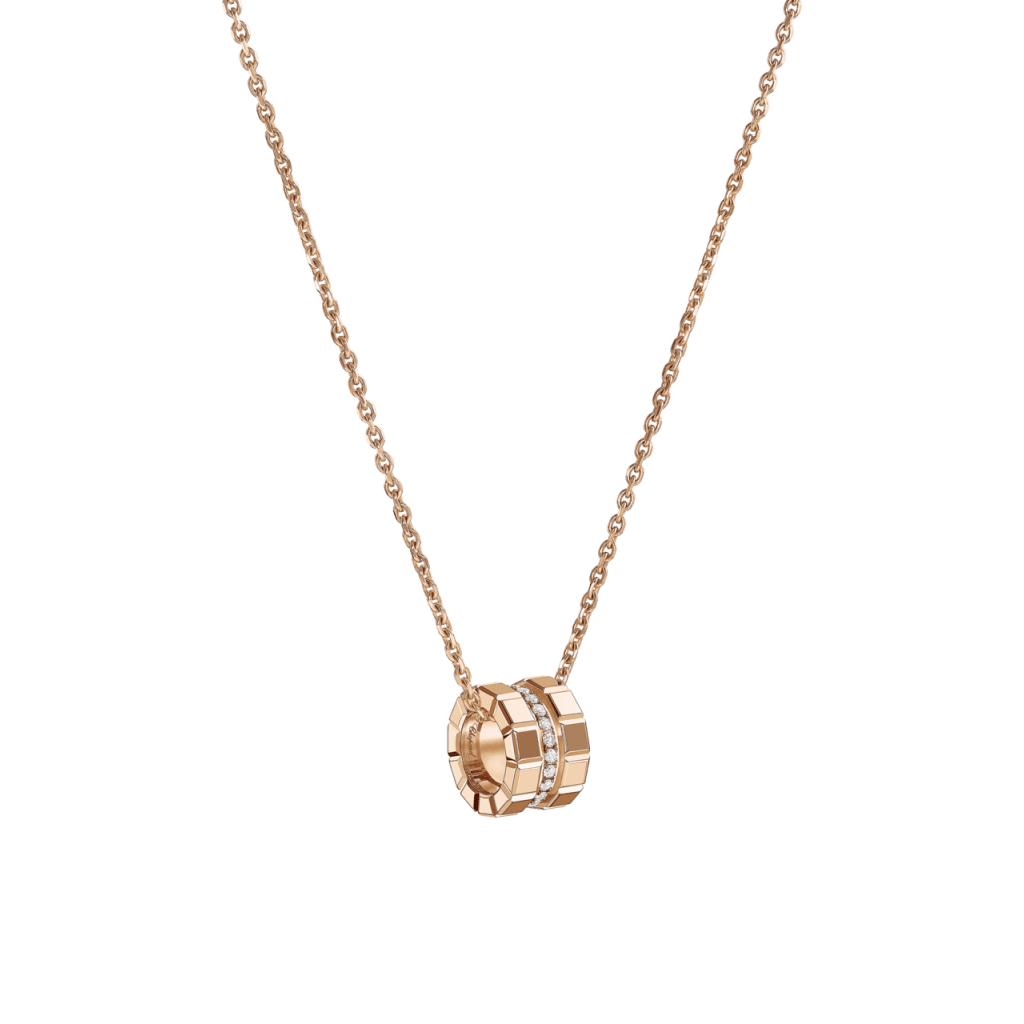 Chopard Ice Cube Mini collier roodgoud met diamant - 797005-5003 - #3