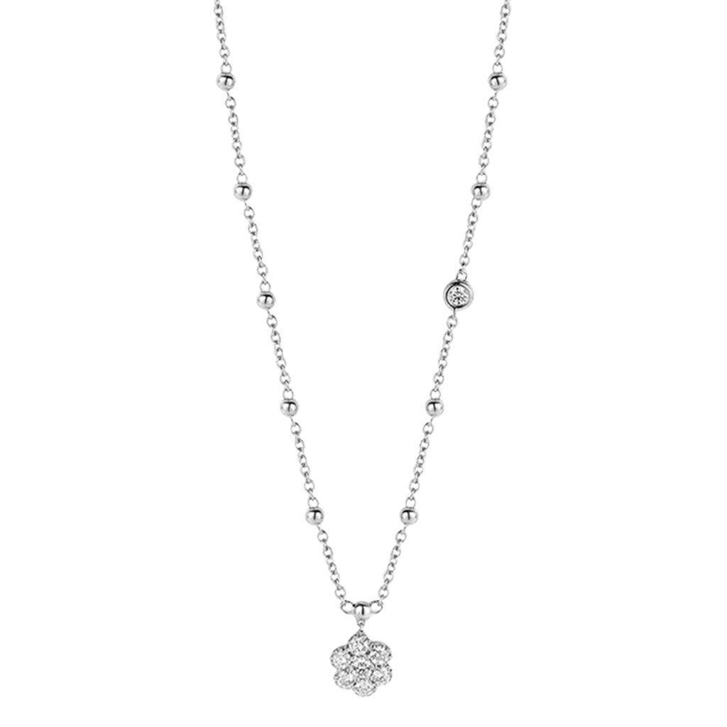 Schaap en Citroen Diamonds collier witgoud met diamant - #2
