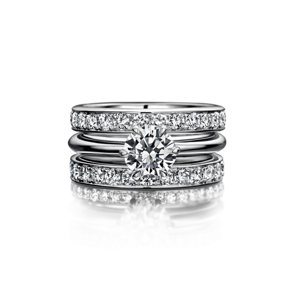 Schaap en Citroen Diamonds SC 125 Collection ring platina met diamant - #3