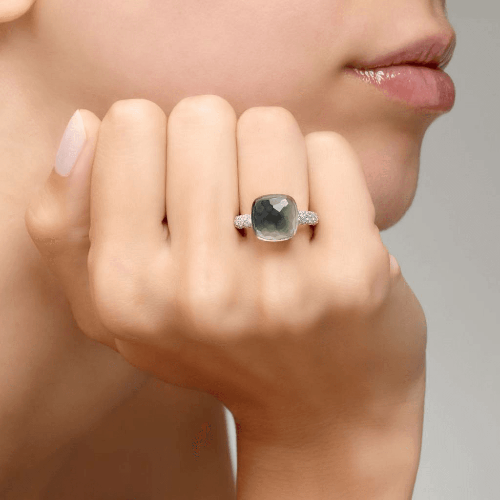 Pomellato Nudo Diamonds ring roodgoud met diamant - PAB4010 O6000 DB0PA - #7