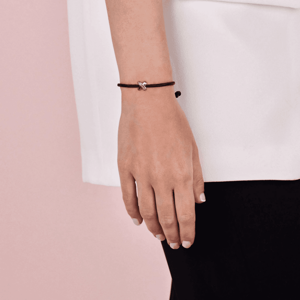 Tirisi Moda Kisses armband roodgoud met diamant - TM2133NB(2P) - #4