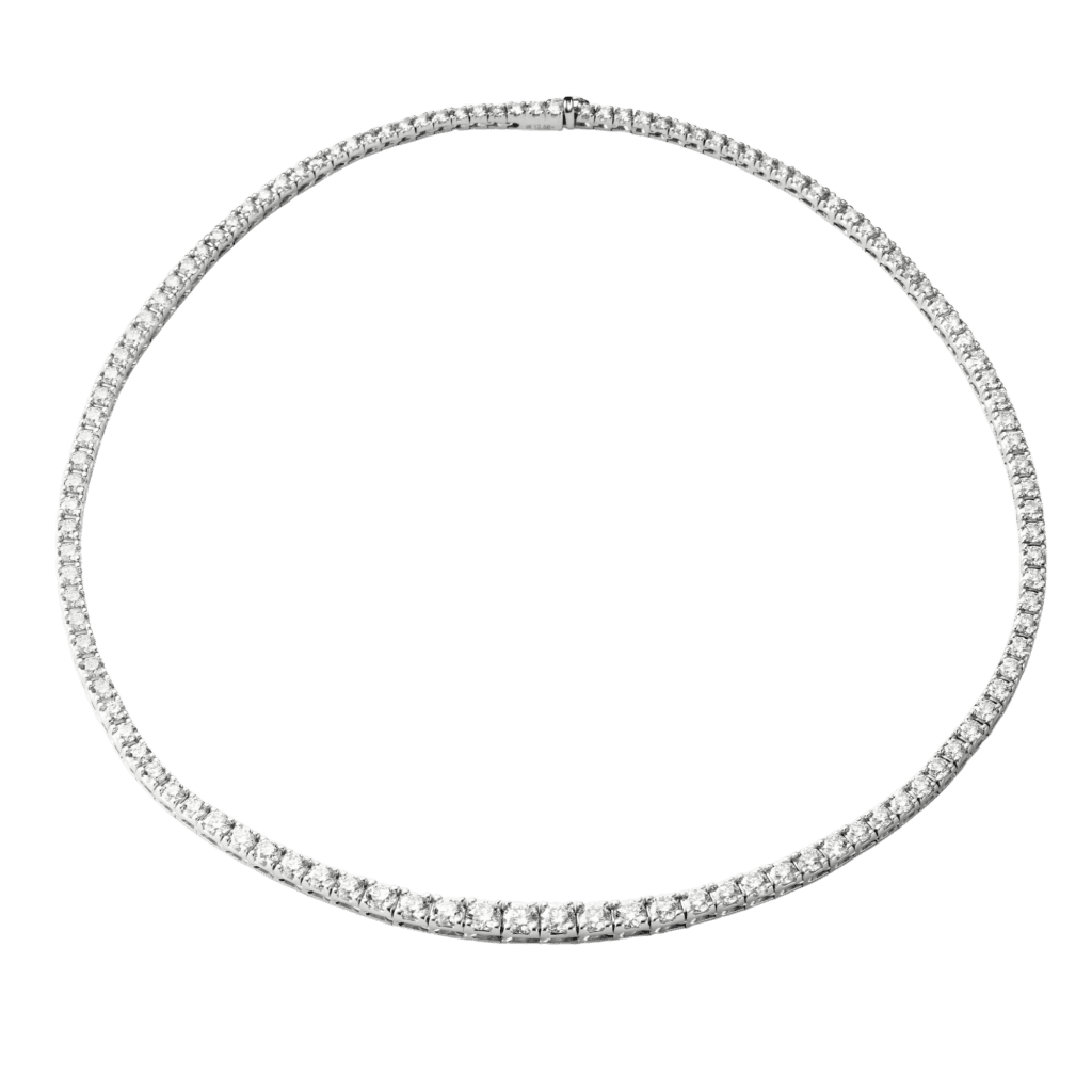 Schaap en Citroen Diamonds collier witgoud met diamant - #1