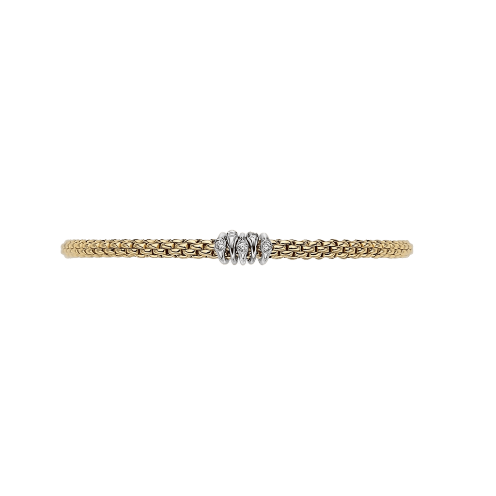 FOPE Prima armband geelgoud met diamant - 74608BX_BB_G_XBX_00M - #2
