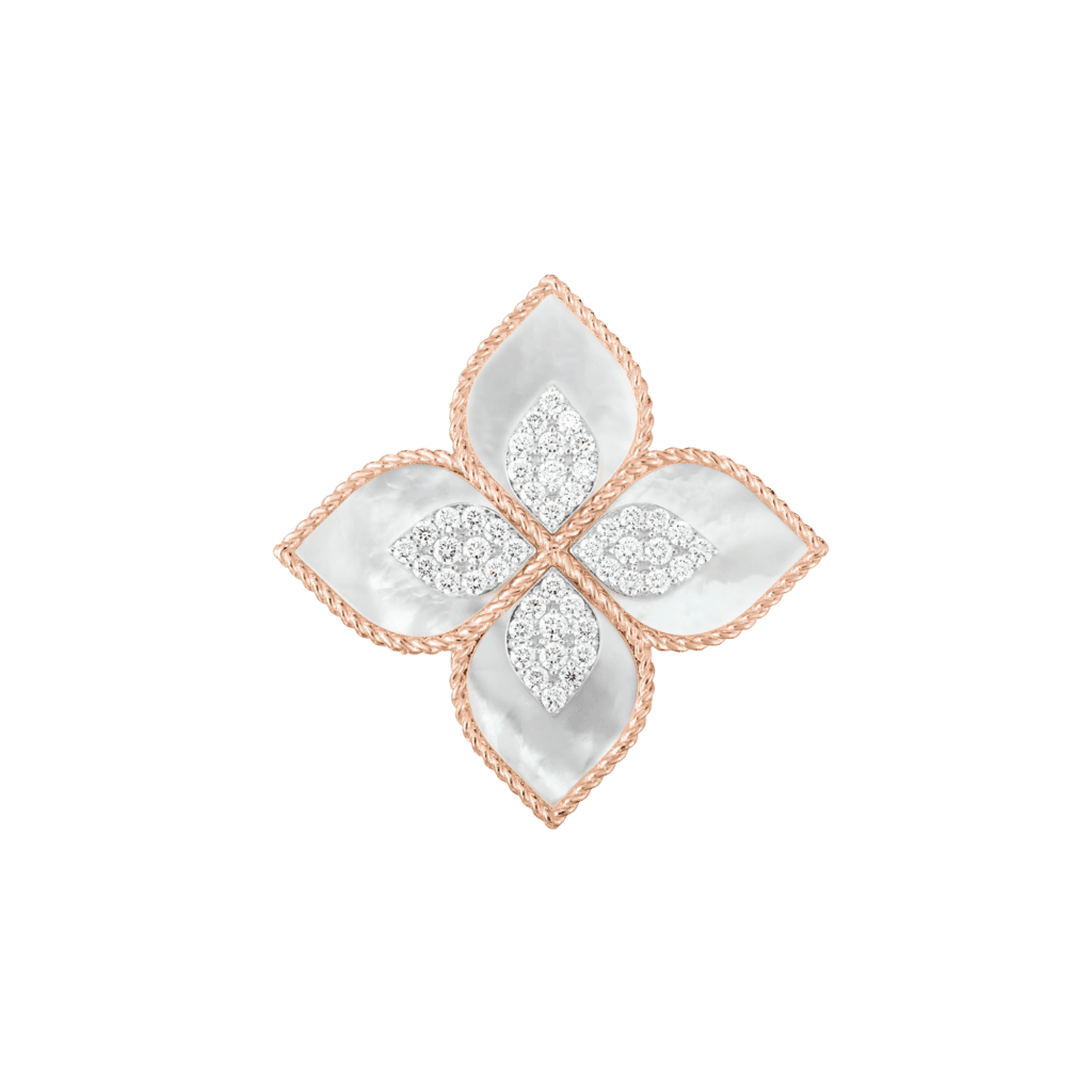 Roberto Coin Princess Flower ring roodgoud met diamant - ADV888RI1838_02 - #2