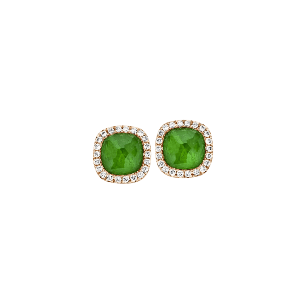 Tirisi Jewelry Milano Sweeties oorsieraad roodgoud met diamant - TE9226EMP - #1
