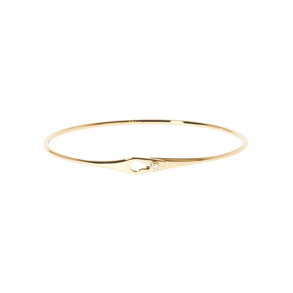 dinh van Serrure armband geelgoud met diamant - 334106 - #1