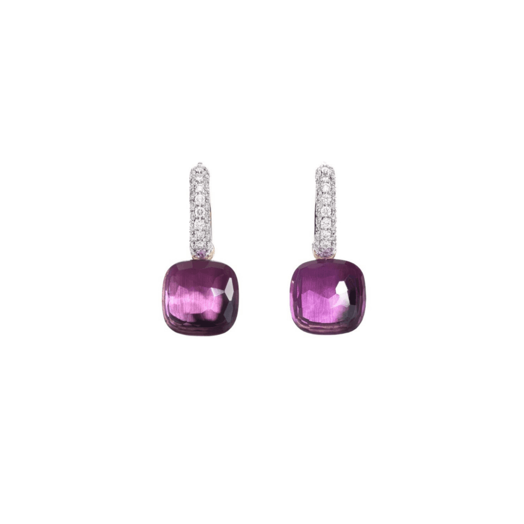 Pomellato Nudo Diamonds oorsieraad roodgoud met diamant - POB4010 O6000 DB0OI - #2