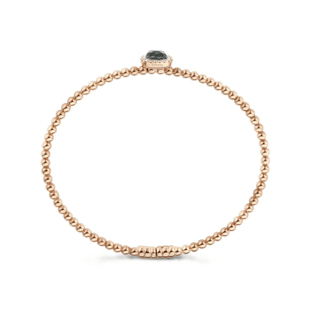 Tirisi Jewelry Milano Tre armband roodgoud met diamant - TB2181-1HMP - #4