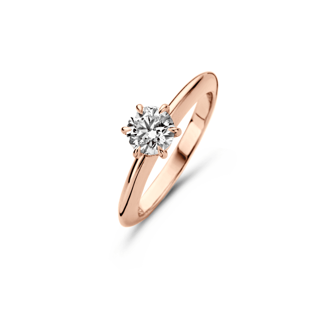 Schaap en Citroen Diamonds SC 125 Collection ring roodgoud met diamant - #3