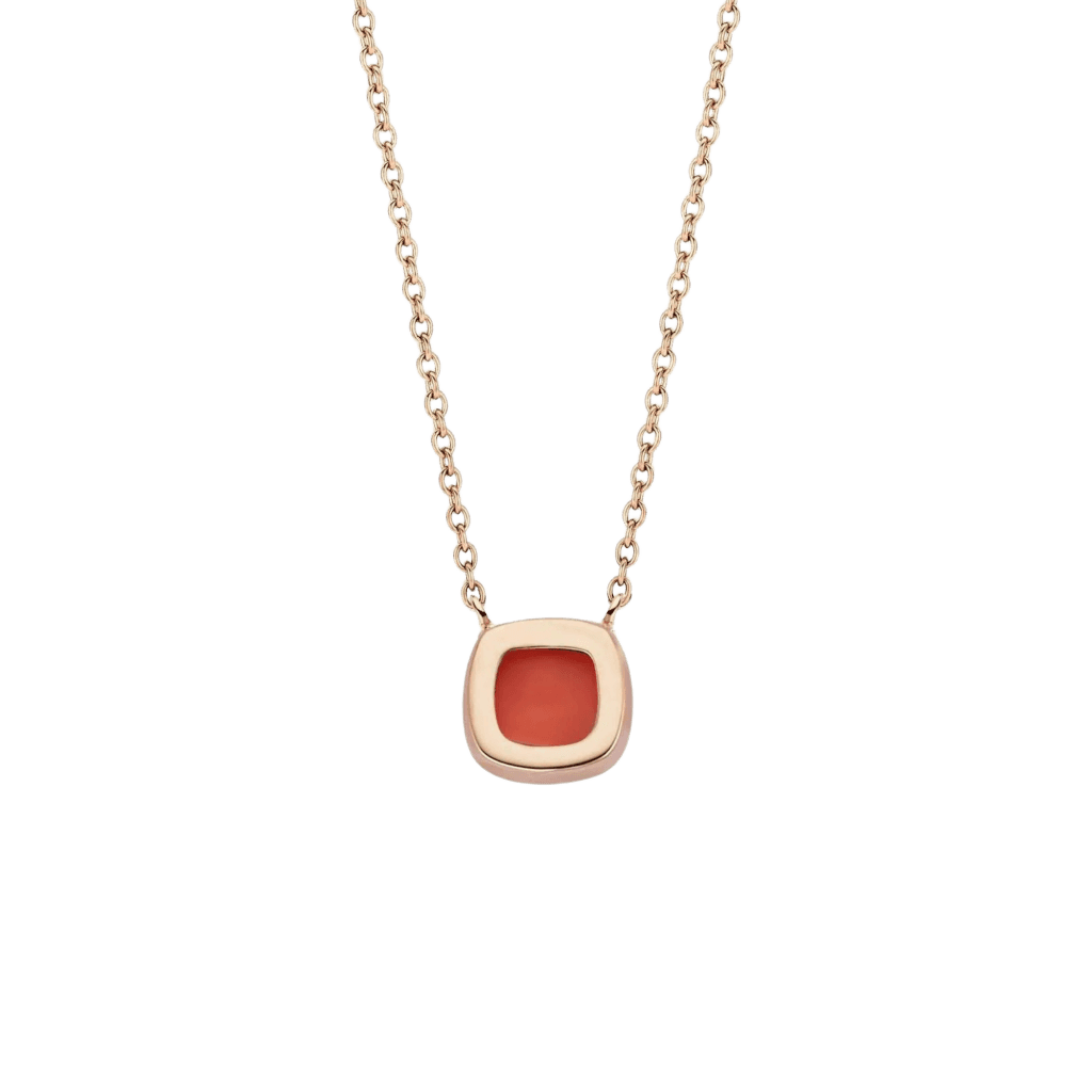 Tirisi Jewelry Milano Sweeties collier roodgoud met diamant - TP9152RAGP - #3