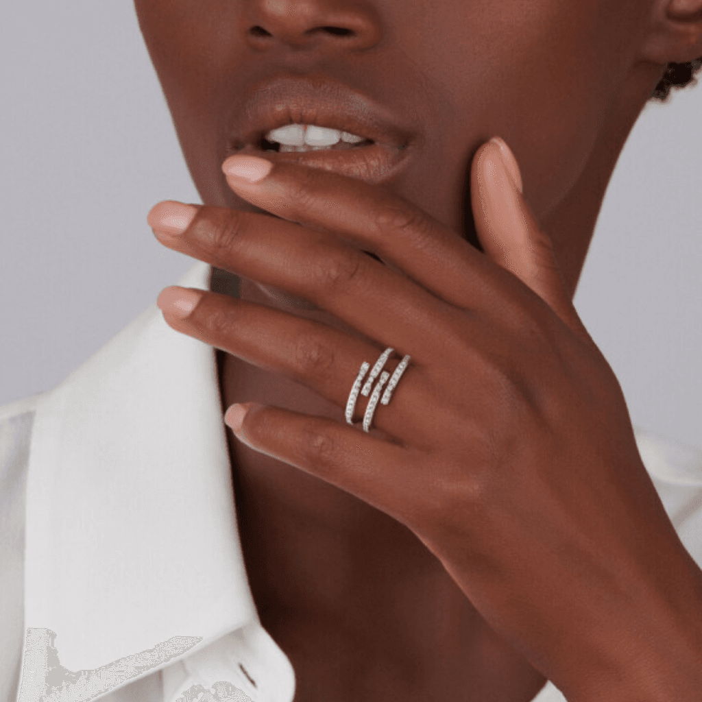 Schaap en Citroen Diamonds ring witgoud met diamant - #5